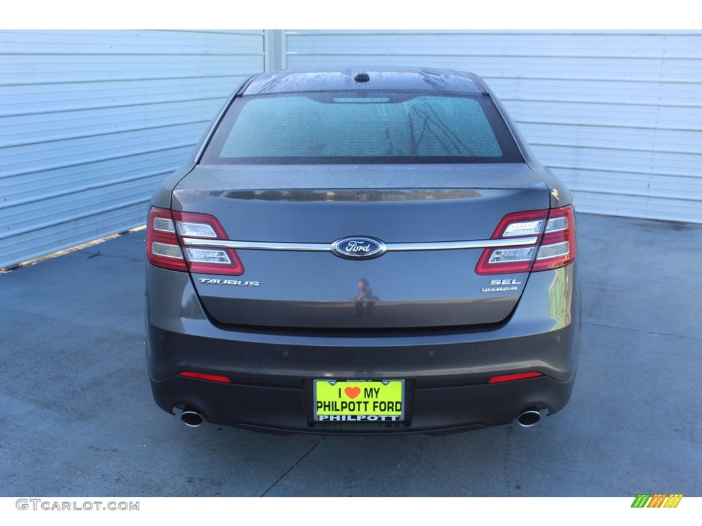 2018 Taurus SEL - Magnetic / Charcoal Black photo #8