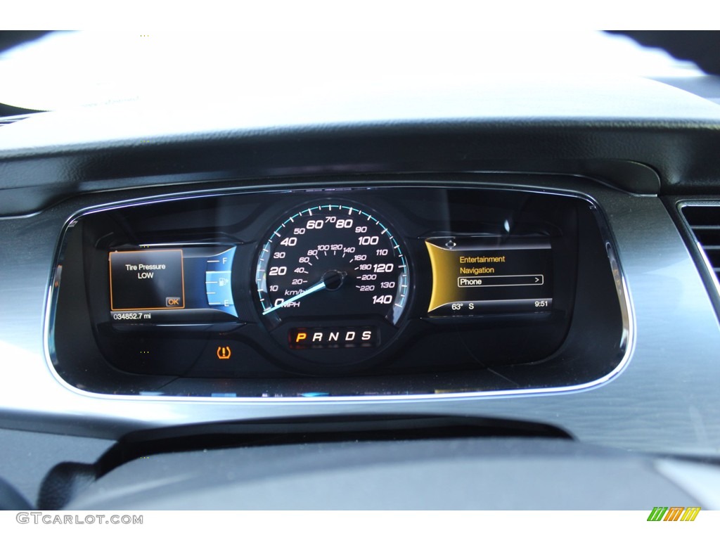 2018 Taurus SEL - Magnetic / Charcoal Black photo #14