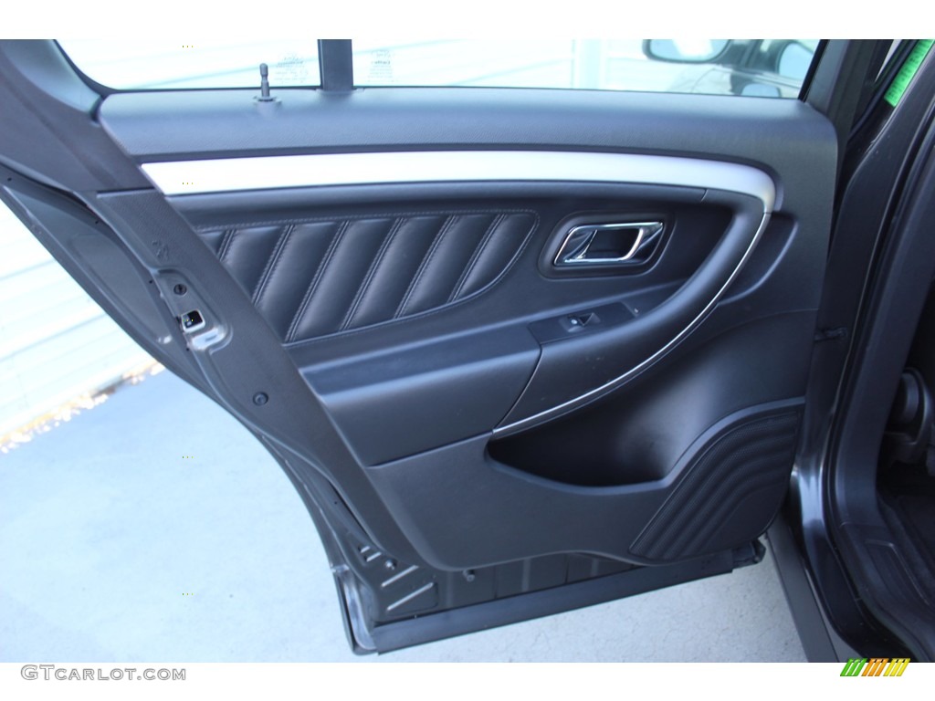 2018 Taurus SEL - Magnetic / Charcoal Black photo #20