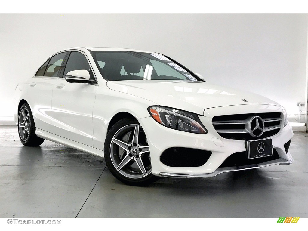 Polar White 2018 Mercedes-Benz C 300 Sedan Exterior Photo #140282940