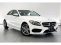 Polar White 2018 Mercedes-Benz C 300 Sedan Exterior