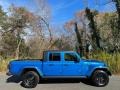 Hydro Blue Pearl 2021 Jeep Gladiator Willys 4x4 Exterior