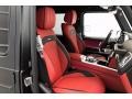 designo Classic Red/Black Interior Photo for 2021 Mercedes-Benz G #140283054