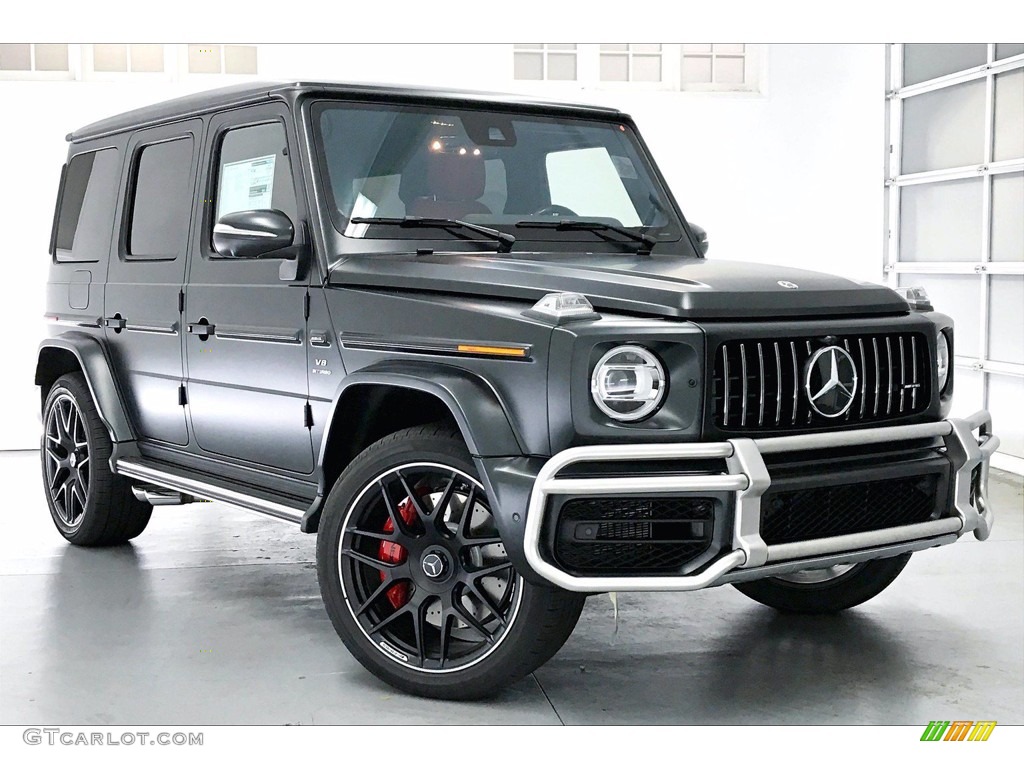 designo Night Black Magno (Matte) 2021 Mercedes-Benz G 63 AMG Exterior Photo #140283222