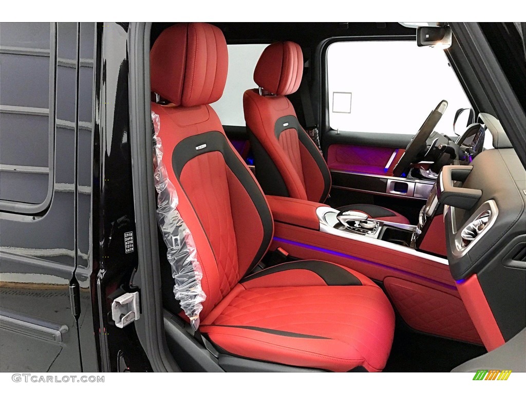 designo Classic Red/Black Interior 2021 Mercedes-Benz G 63 AMG Photo #140283339