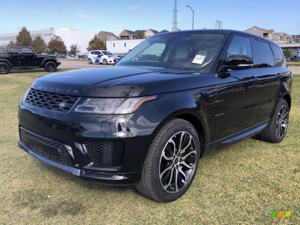 Santorini Black Metallic 2021 Land Rover Range Rover Sport HSE Silver Edition Exterior Photo #140283891