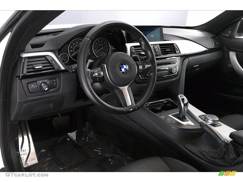Black Interior 2017 BMW 4 Series 440i Coupe Photo #140284164