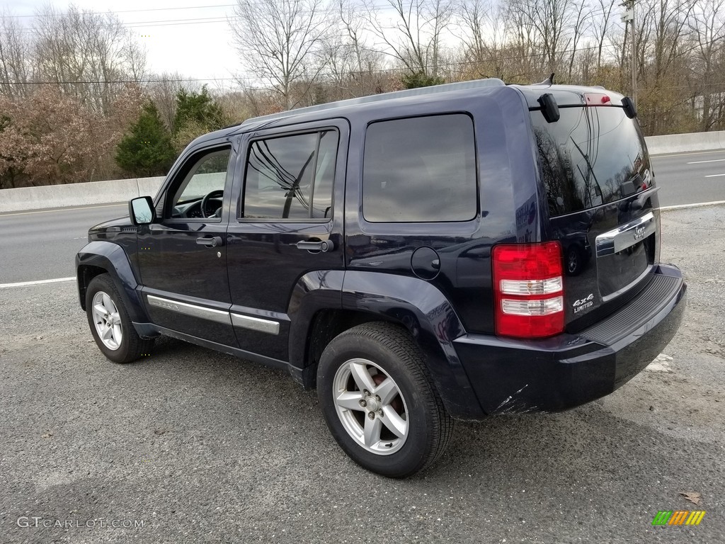 2012 Liberty Limited 4x4 - True Blue Pearl / Dark Slate Gray/Dark Saddle photo #7