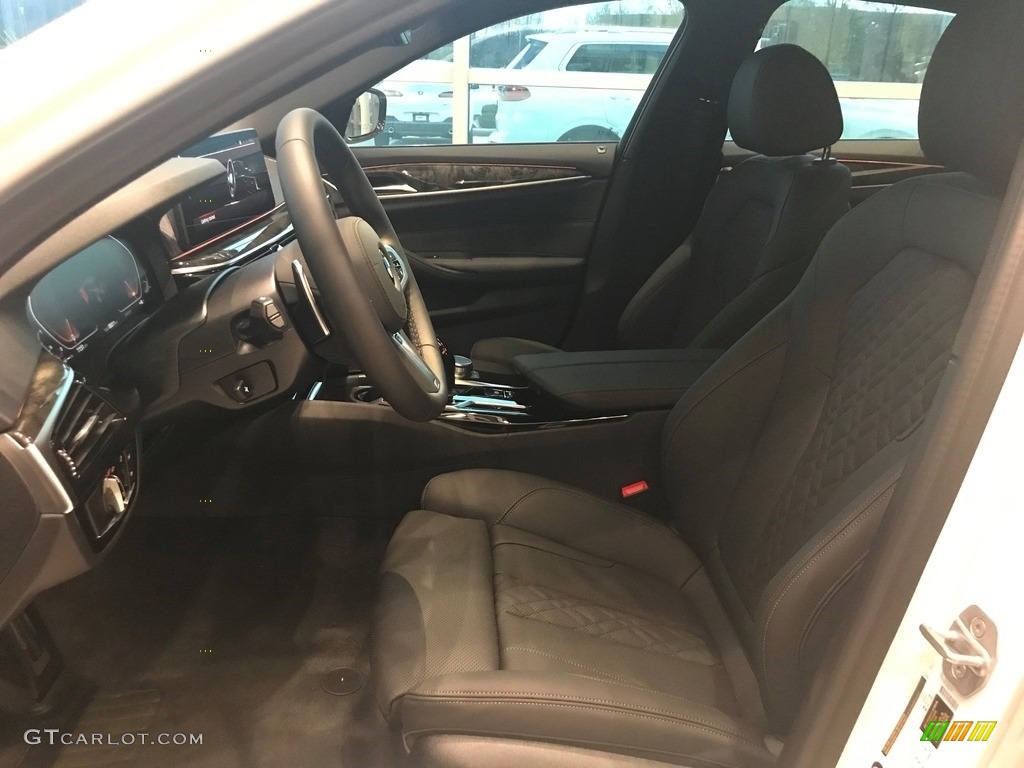 2021 5 Series 530i xDrive Sedan - Alpine White / Black photo #3