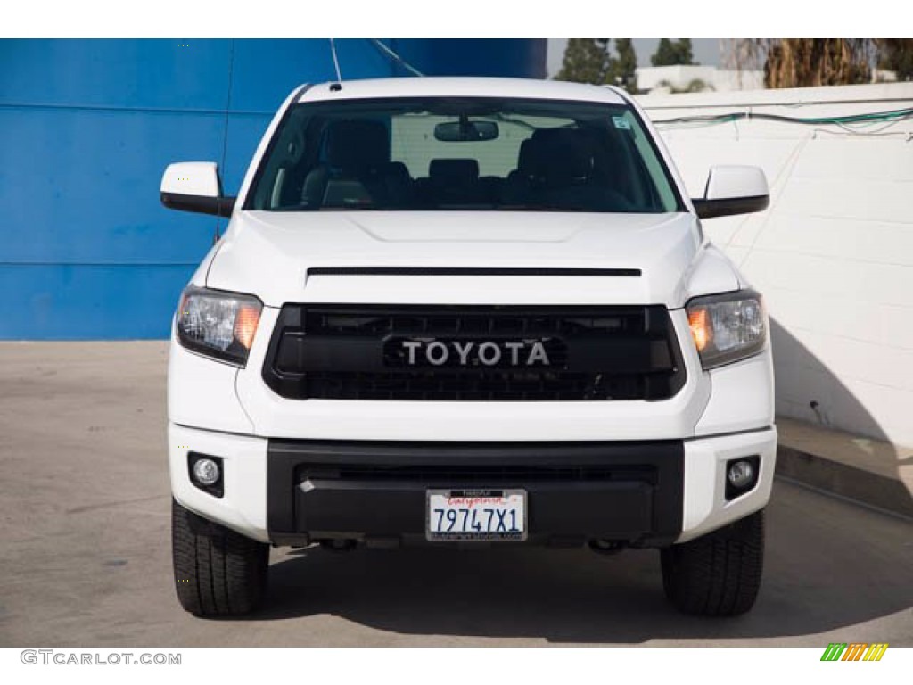 2016 Tundra TRD Pro CrewMax 4x4 - Super White / Black photo #7