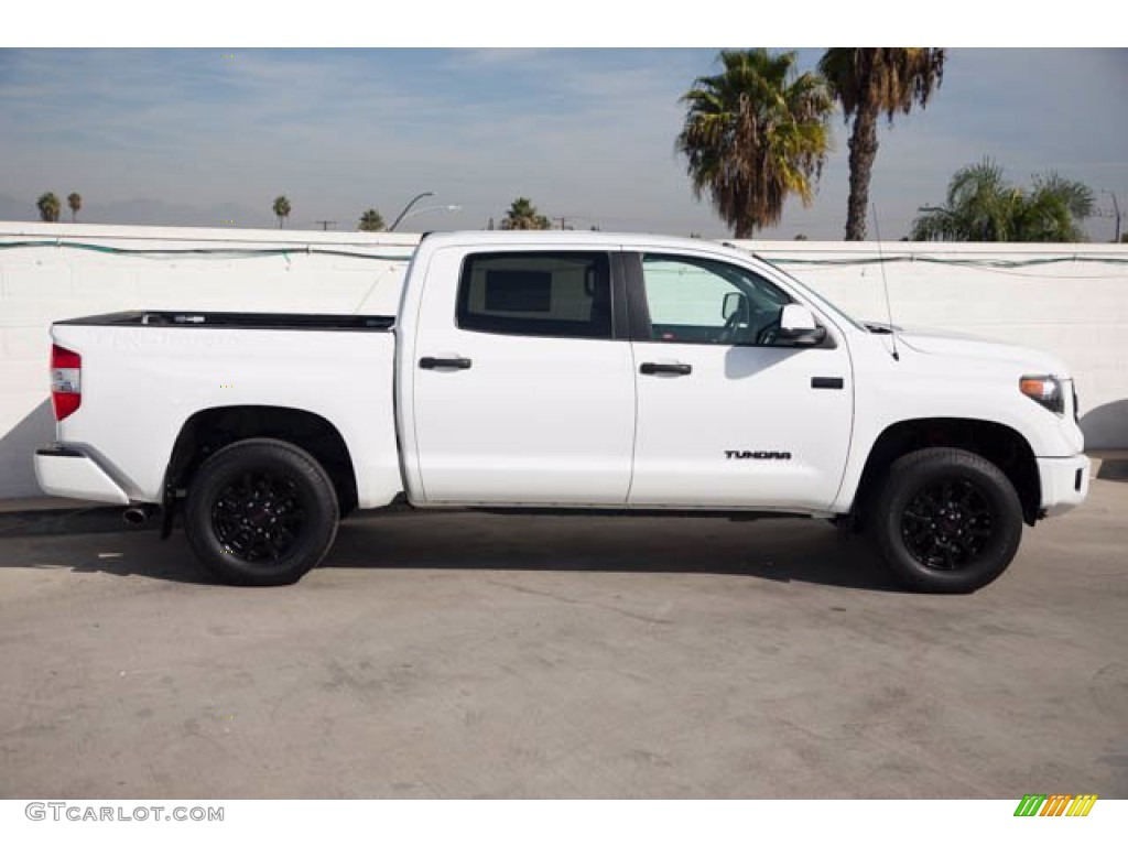 2016 Tundra TRD Pro CrewMax 4x4 - Super White / Black photo #14