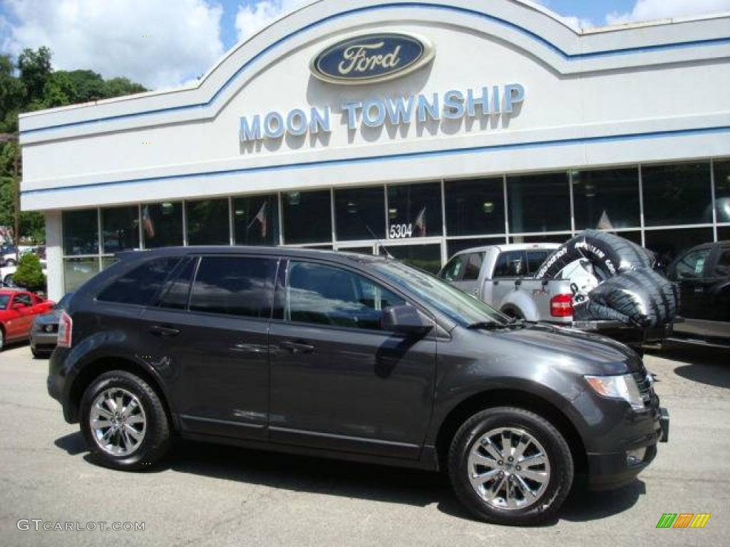 2007 Edge SEL Plus AWD - Carbon Metallic / Charcoal Black photo #1