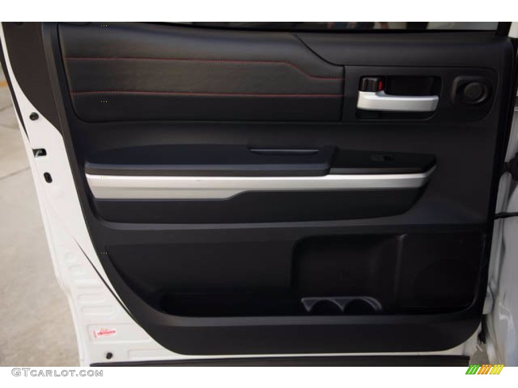 2016 Tundra TRD Pro CrewMax 4x4 - Super White / Black photo #29