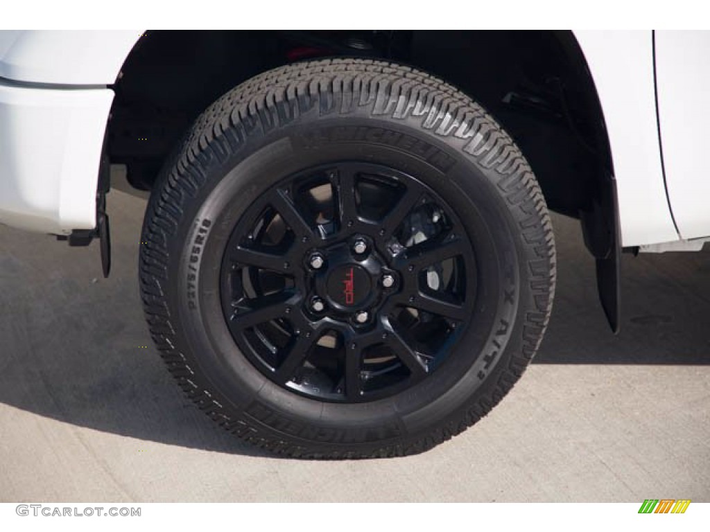2016 Tundra TRD Pro CrewMax 4x4 - Super White / Black photo #33