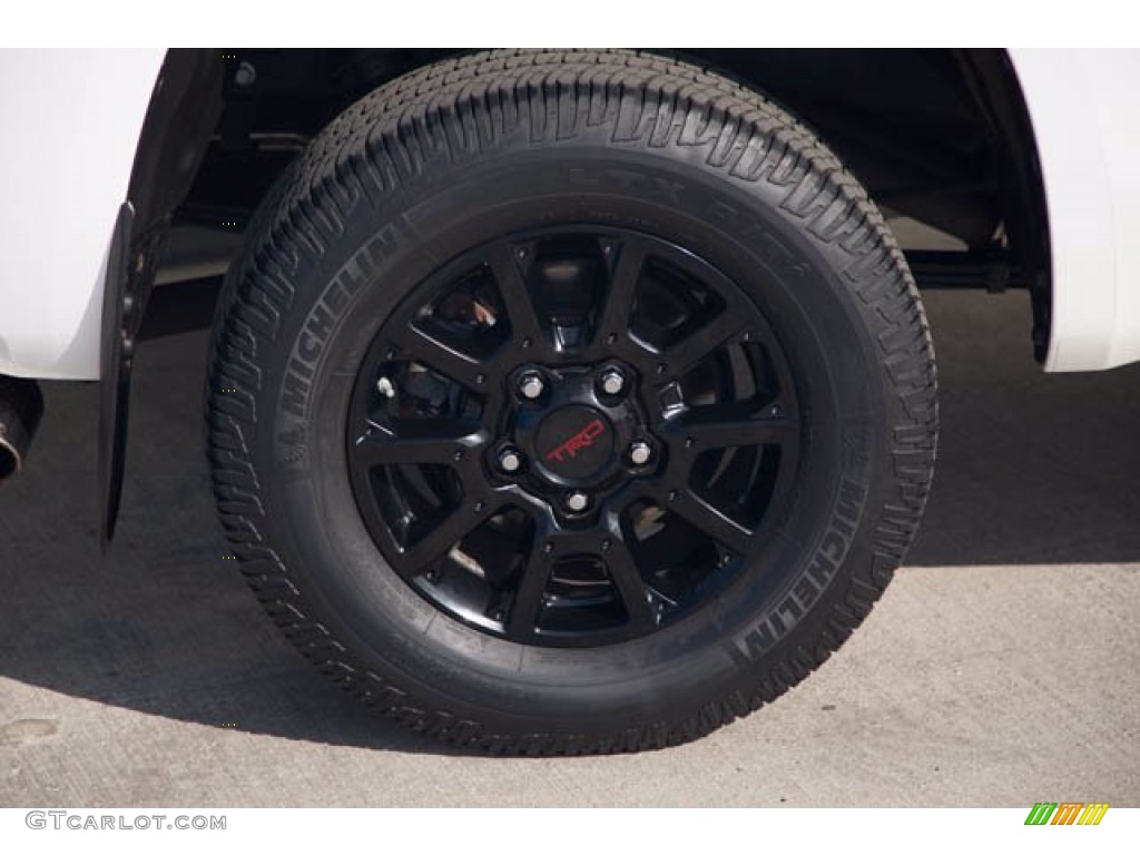 2016 Tundra TRD Pro CrewMax 4x4 - Super White / Black photo #35