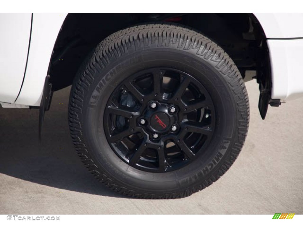 2016 Tundra TRD Pro CrewMax 4x4 - Super White / Black photo #36
