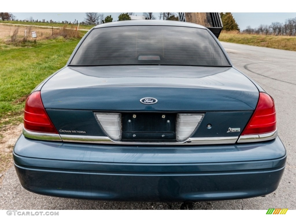 2011 Crown Victoria Police Interceptor - Norsea Blue Metallic / Charcoal Black photo #5