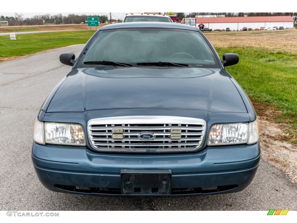 2011 Crown Victoria Police Interceptor - Norsea Blue Metallic / Charcoal Black photo #9