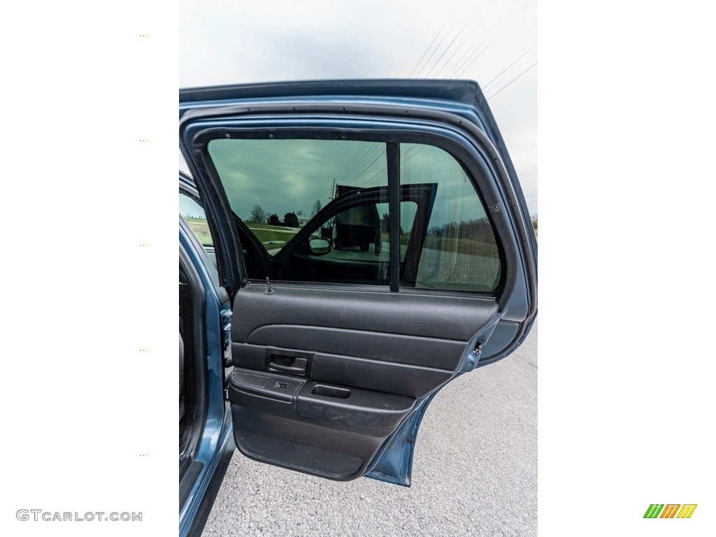 2011 Crown Victoria Police Interceptor - Norsea Blue Metallic / Charcoal Black photo #25