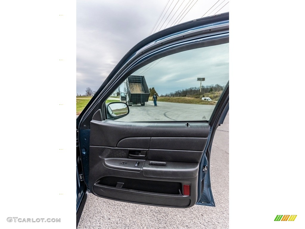 2011 Crown Victoria Police Interceptor - Norsea Blue Metallic / Charcoal Black photo #26