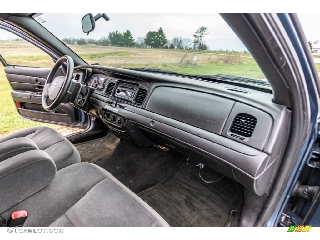 2011 Crown Victoria Police Interceptor - Norsea Blue Metallic / Charcoal Black photo #27