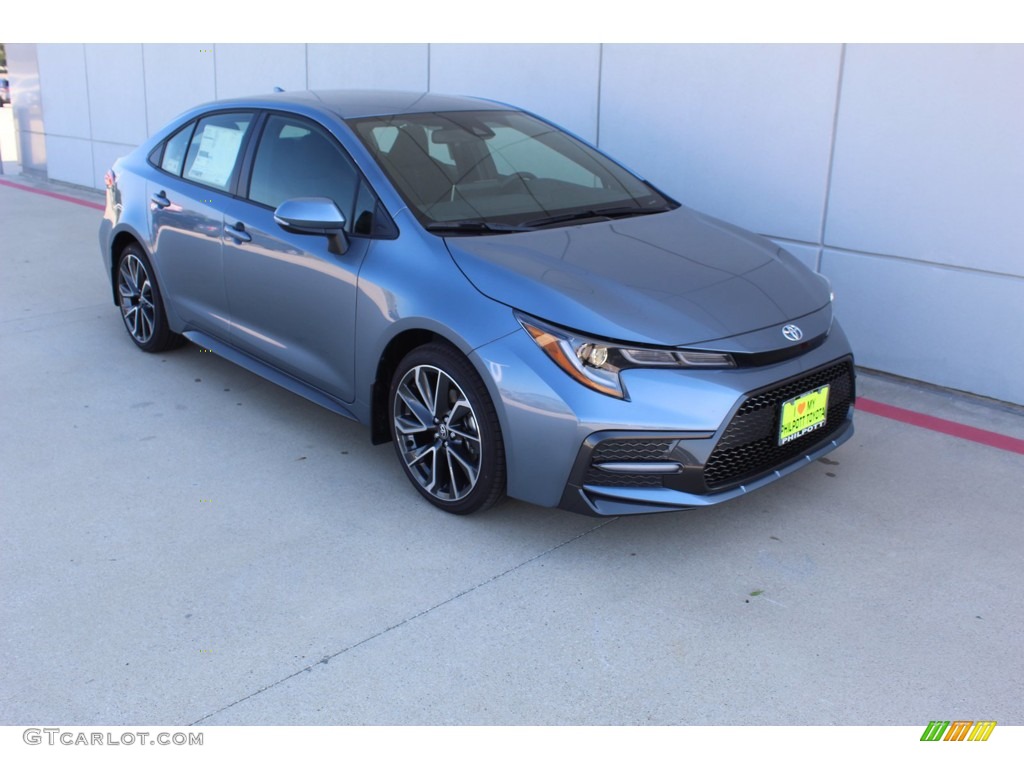 2021 Corolla SE - Celestite Gray Metallic / Black photo #2