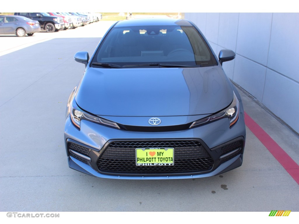 2021 Corolla SE - Celestite Gray Metallic / Black photo #3
