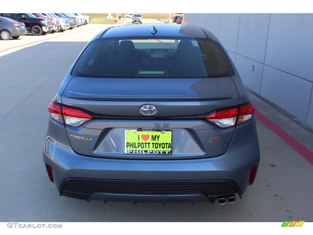 2021 Corolla SE - Celestite Gray Metallic / Black photo #7