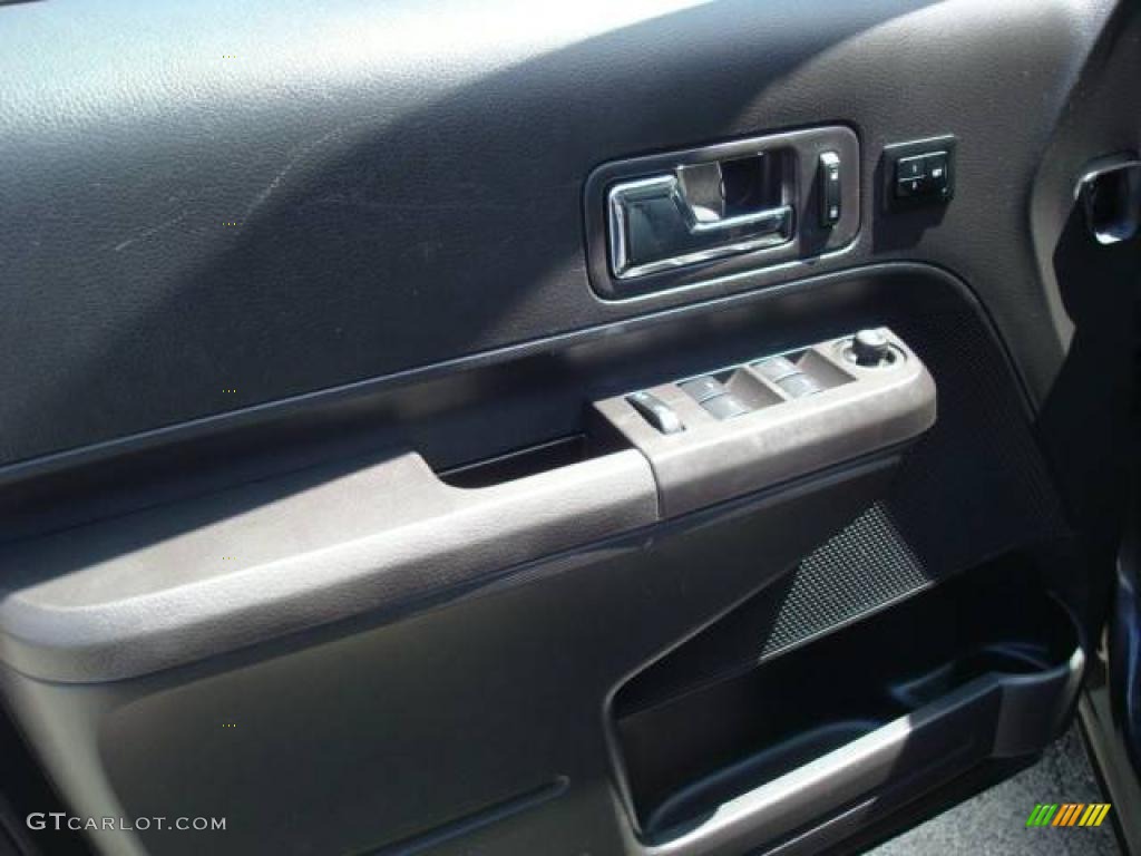 2007 Edge SEL Plus AWD - Carbon Metallic / Charcoal Black photo #11