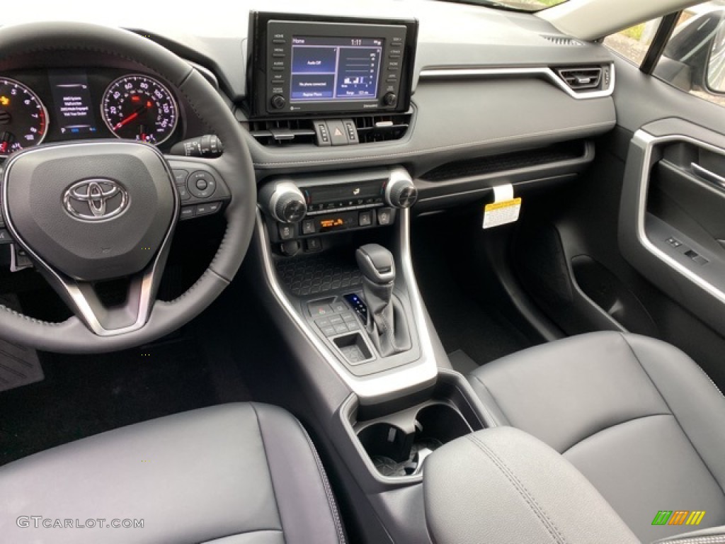 2021 RAV4 XLE Premium AWD - Lunar Rock / Black photo #3