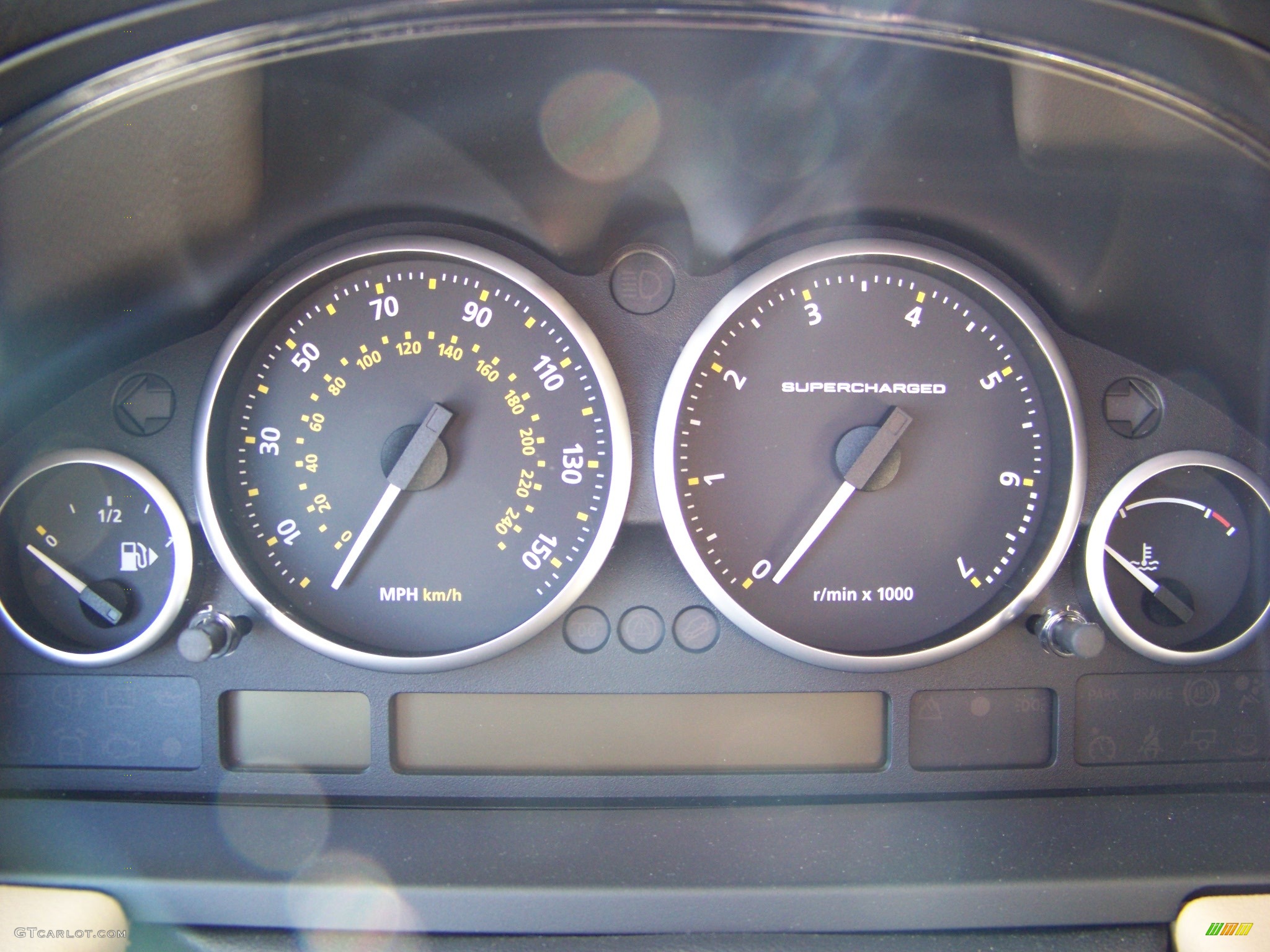 2007 Range Rover Supercharged - Stornoway Grey Metallic / Sand/Jet photo #8