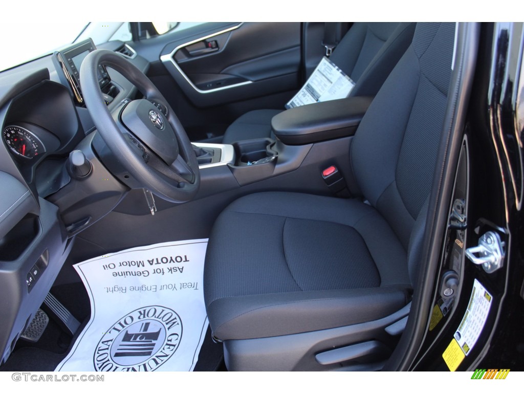 2021 RAV4 LE - Midnight Black Metallic / Black photo #10