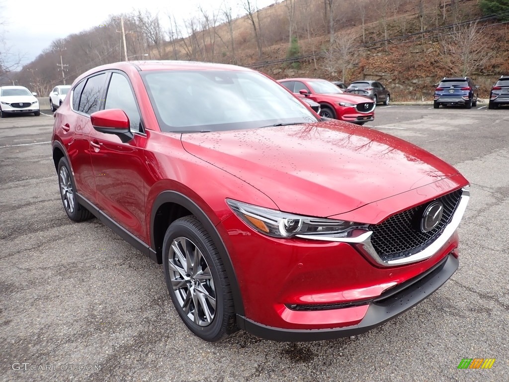 Soul Red Crystal Metallic 2021 Mazda CX-5 Signature AWD Exterior Photo #140289040