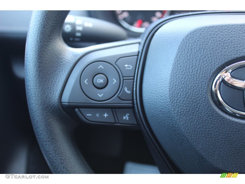 2021 RAV4 LE - Midnight Black Metallic / Black photo #11