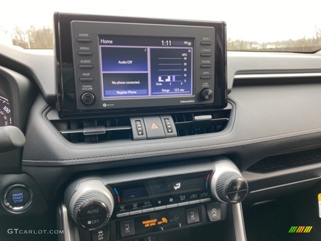 2021 RAV4 XLE Premium AWD - Lunar Rock / Black photo #8