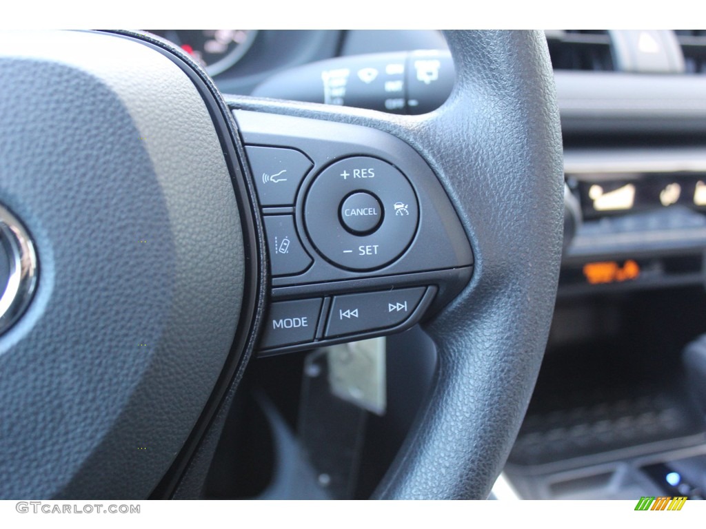 2021 RAV4 LE - Midnight Black Metallic / Black photo #12