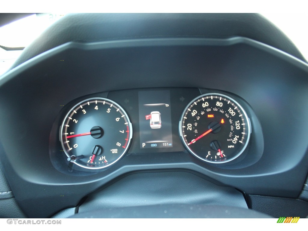 2021 RAV4 LE - Midnight Black Metallic / Black photo #13