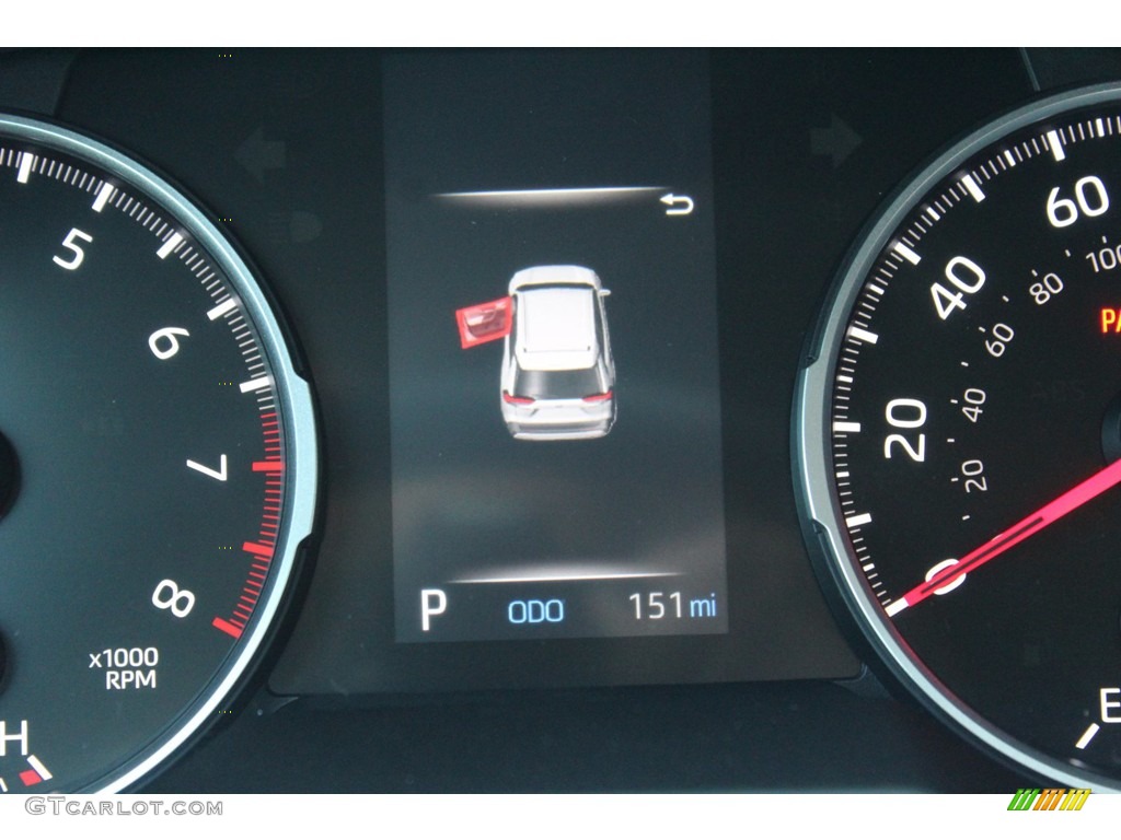 2021 RAV4 LE - Midnight Black Metallic / Black photo #14