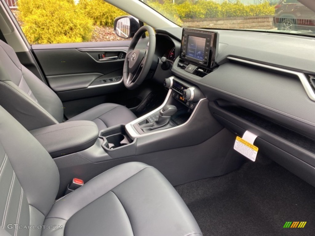 2021 RAV4 XLE Premium AWD - Lunar Rock / Black photo #11