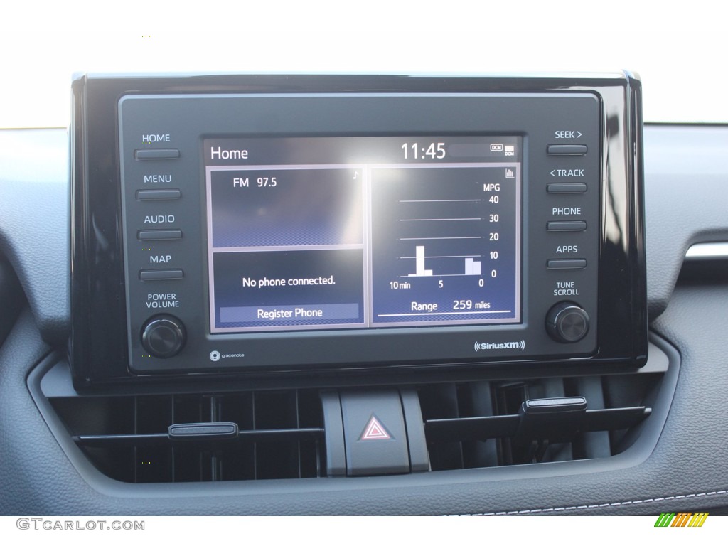 2021 RAV4 LE - Midnight Black Metallic / Black photo #15