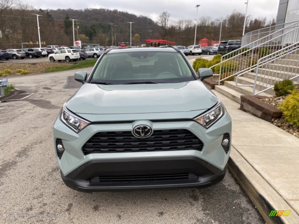 2021 RAV4 XLE Premium AWD - Lunar Rock / Black photo #12