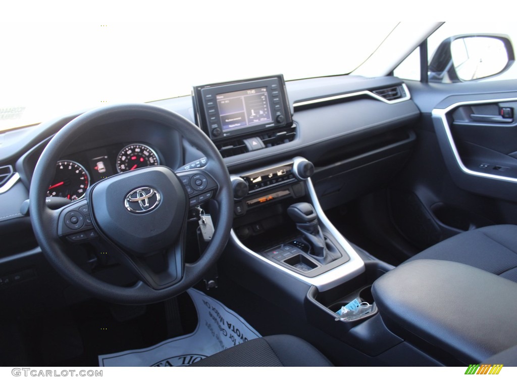 2021 RAV4 LE - Midnight Black Metallic / Black photo #20