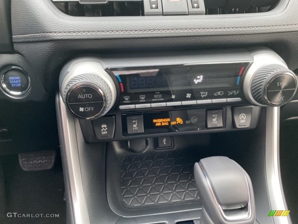 2021 RAV4 XLE Premium AWD - Lunar Rock / Black photo #17
