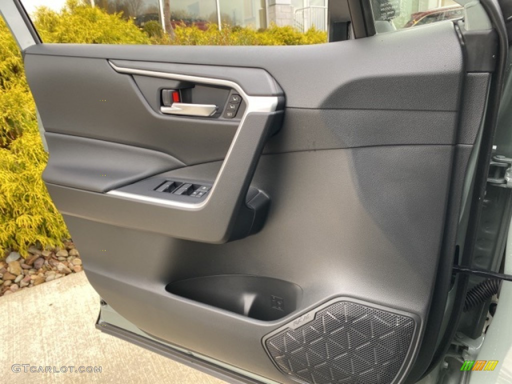 2021 RAV4 XLE Premium AWD - Lunar Rock / Black photo #21