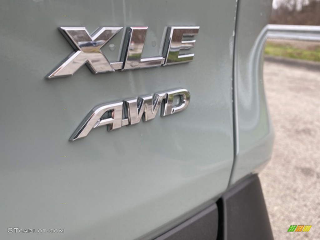 2021 RAV4 XLE Premium AWD - Lunar Rock / Black photo #23
