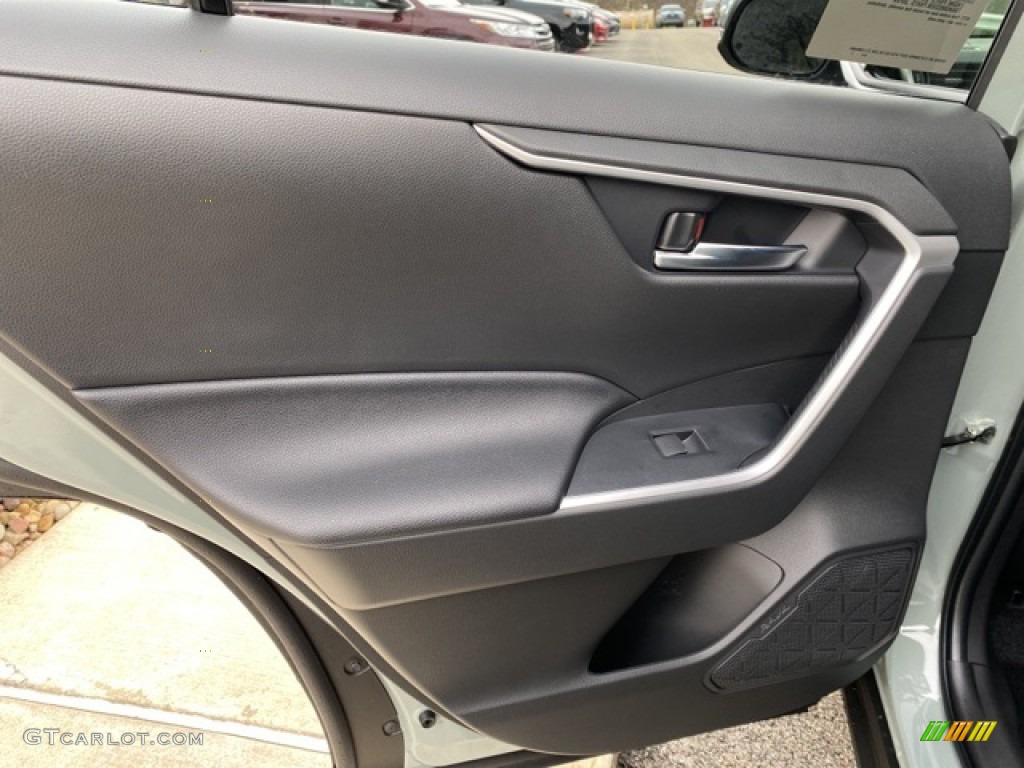 2021 RAV4 XLE Premium AWD - Lunar Rock / Black photo #27