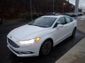 2017 Oxford White Ford Fusion SE AWD  photo #7