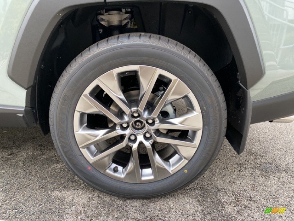 2021 RAV4 XLE Premium AWD - Lunar Rock / Black photo #33