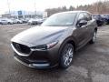 2021 Machine Gray Metallic Mazda CX-5 Grand Touring Reserve AWD  photo #5