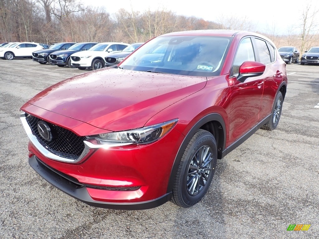 2021 CX-5 Touring AWD - Soul Red Crystal Metallic / Black photo #5